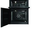 Hotpoint HDME6VDC2AB 60cm Double Oven Electric Cooker with Ceramic Hob Black