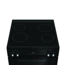 Hotpoint HDME6VDC2AB 60cm Double Oven Electric Cooker with Ceramic Hob Black