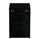 Hotpoint HDME6VDC2AB 60cm Double Oven Electric Cooker with Ceramic Hob Black