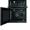 Hotpoint HDME6VDC2AX 60cm Double Oven Electric Cooker with Ceramic Hob Stainless Steel