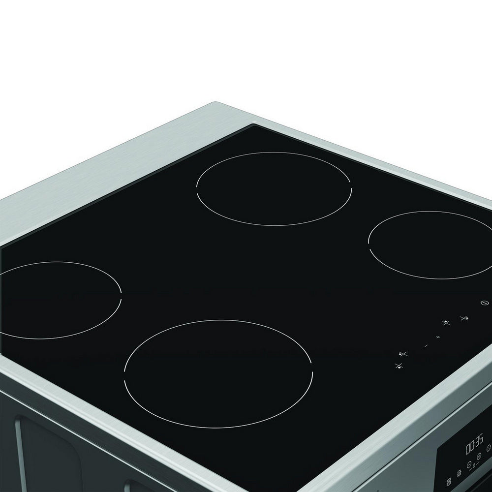 Hotpoint HDME6VDC2AX 60cm Double Oven Electric Cooker with Ceramic Hob Stainless Steel