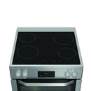 Hotpoint HDME6VDC2AX 60cm Double Oven Electric Cooker with Ceramic Hob Stainless Steel