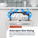 Hotpoint HFC3C26WCBUK Full Size Freestanding Dishwasher 14 Place Setting Black