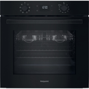 Hotpoint HO455HZBUK Class 2 Built-In Single Multifunction Oven with Multiflow and Easy Grill Black