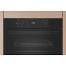 Hotpoint HO458CFBUK Class 2 Built-in Electric Single Oven with Air Fry Black