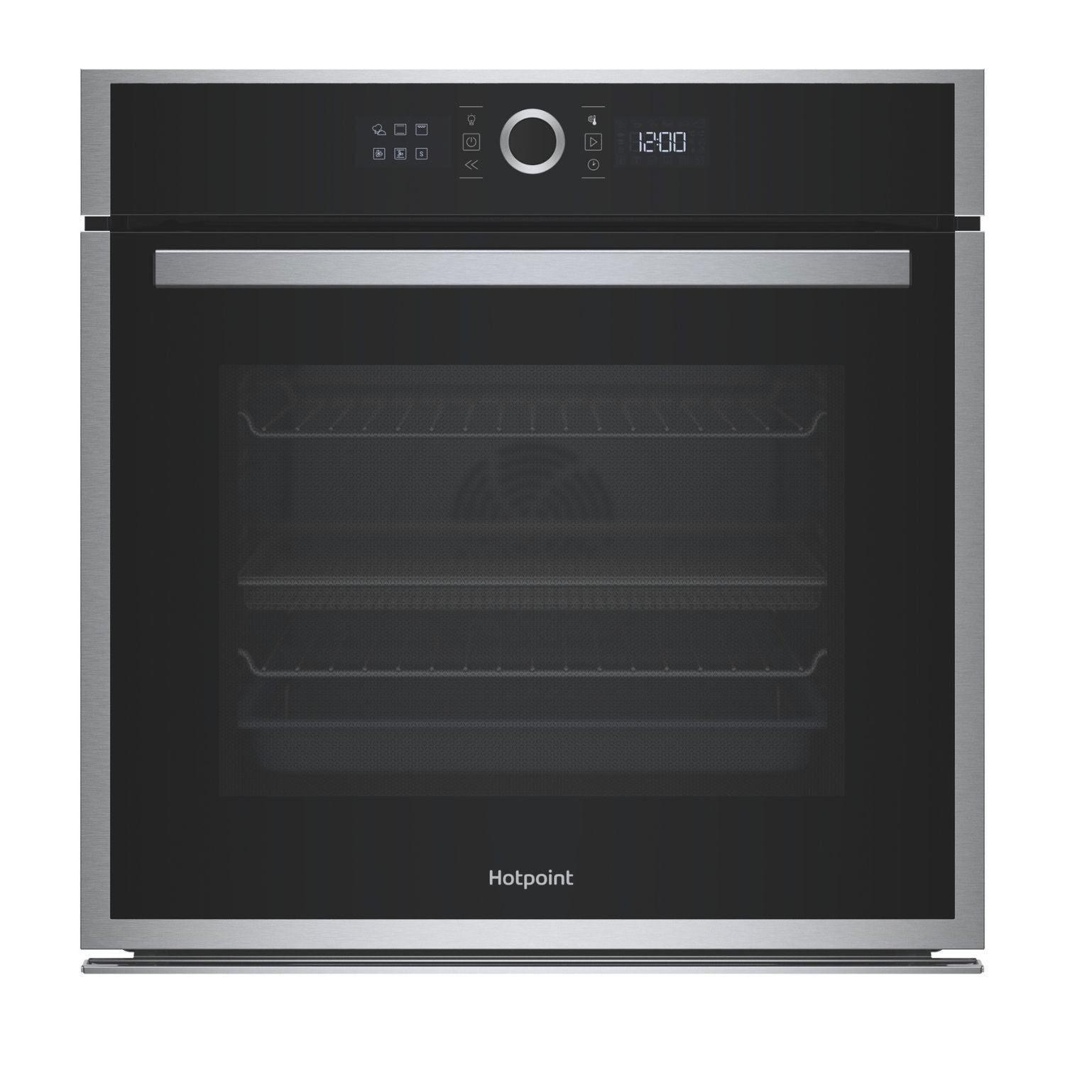 Hotpoint HOI4S8HM0XUK Built In Electric Single Oven With Air Fryer Stainless Steel