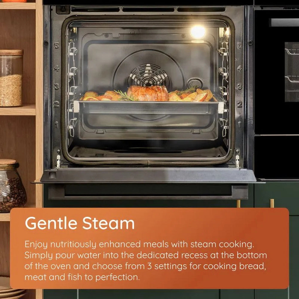 Hotpoint HOI4S8PM0BUK Class 4 60cm Built-In Single Pyrolytic Oven with Active Multiflow and Air Fry