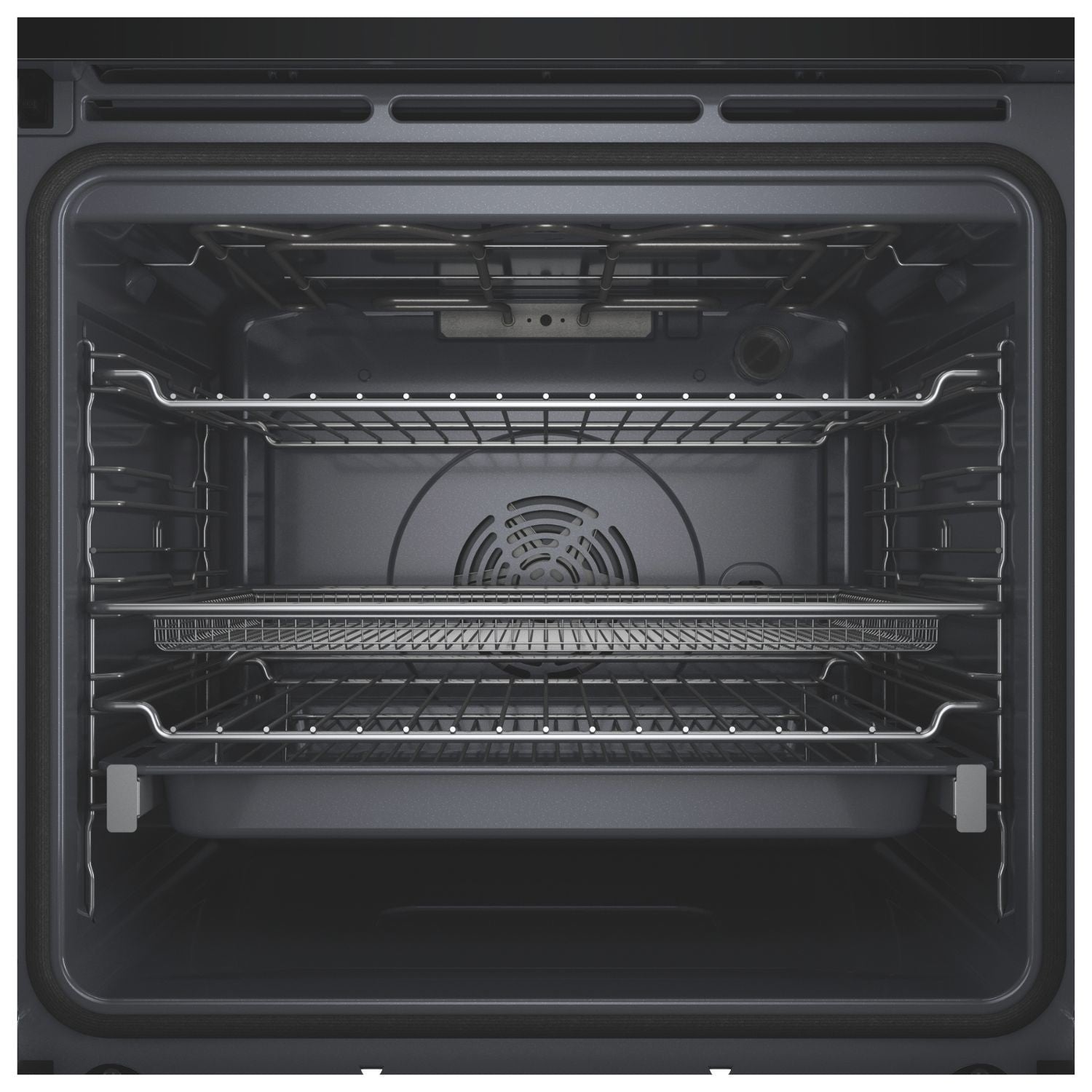 Hotpoint HOI68PT1SBUK Class 6 Electric Multifunction Single Oven with Air Fry and DualClean Black