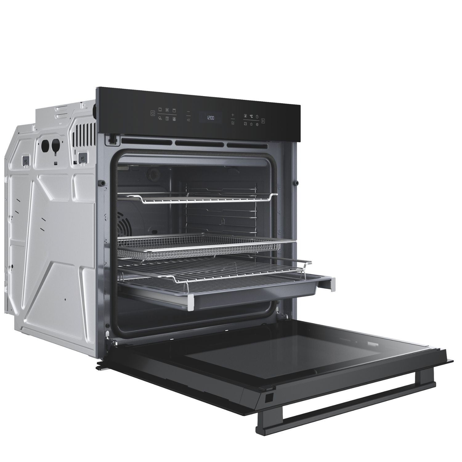 Hotpoint HOI68PT1SBUK Class 6 Electric Multifunction Single Oven with Air Fry and DualClean Black