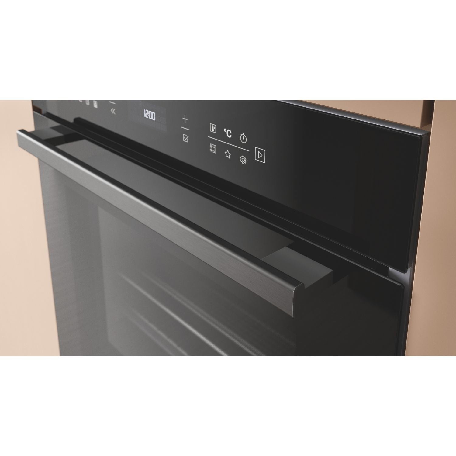 Hotpoint HOI68PT1SBUK Class 6 Electric Multifunction Single Oven with Air Fry and DualClean Black