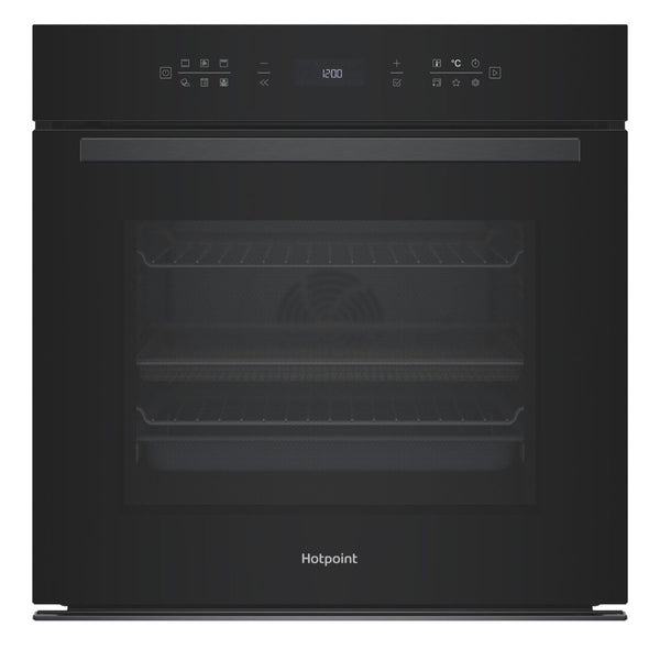 Hotpoint HOI68PT1SBUK Class 6 Electric Multifunction Single Oven with Air Fry and DualClean Black