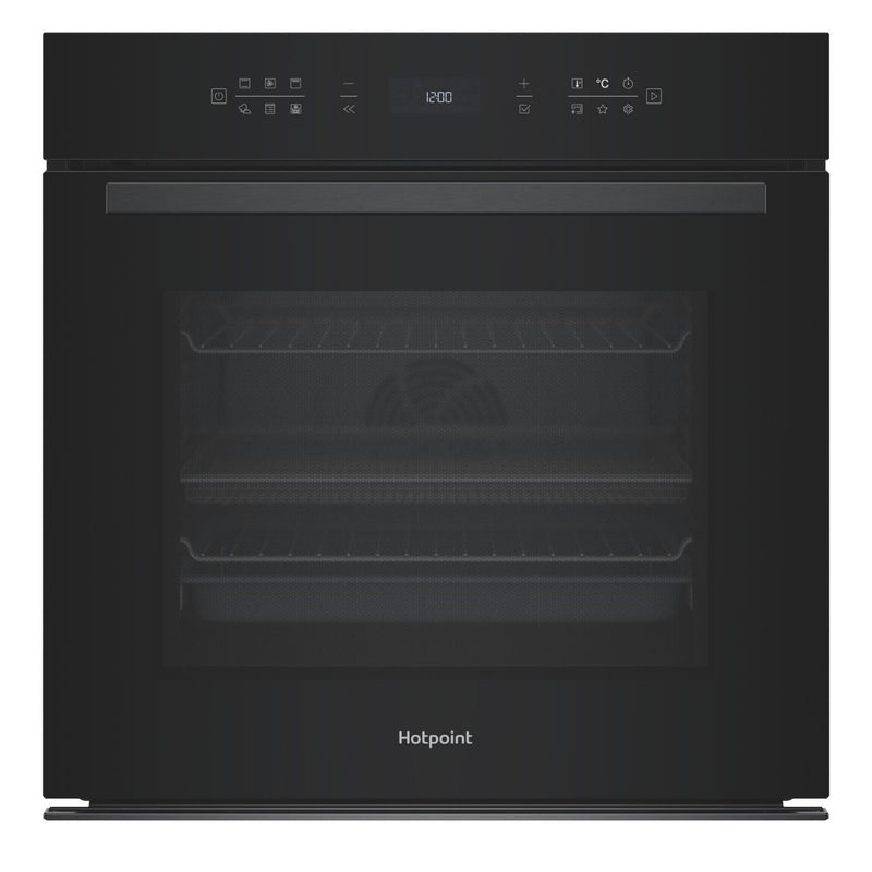 Hotpoint HOI68PT1SBUK Class 6 Electric Multifunction Single Oven with Air Fry and DualClean Black
