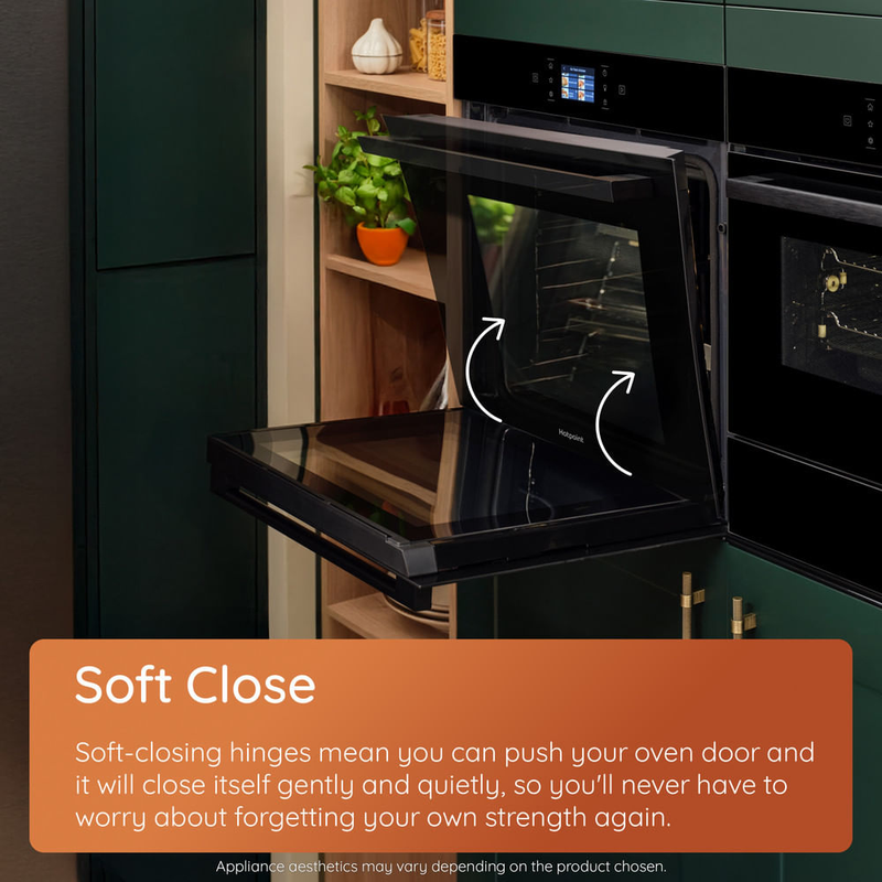 Hotpoint HOI6A8PT1SBUK Class 6 Built-In Electric Single Oven With Pyrolytic Cleaning Black