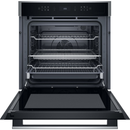 Hotpoint HOI6A8PT1SXUK Class 6 Built-In Electric Single Oven With Pyrolytic Cleaning Stainless Steel