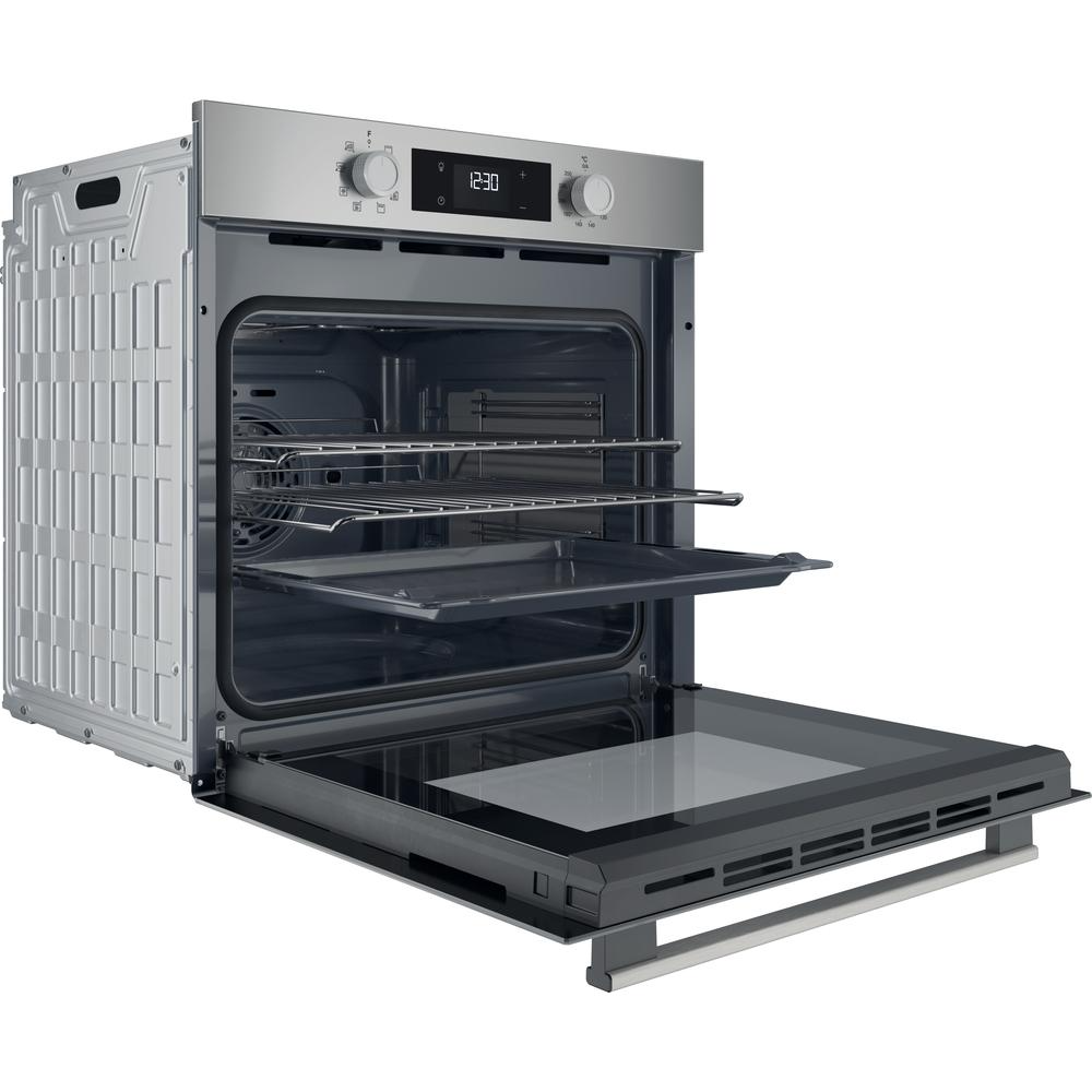 Hotpoint HOM255CXUK Class 2 Multiflow Built-In Electric Single Oven Stainless Steel