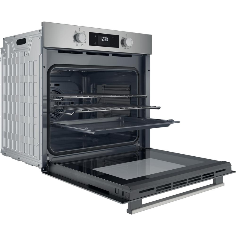 Hotpoint HOM255CXUK Class 2 Multiflow Built-In Electric Single Oven Stainless Steel