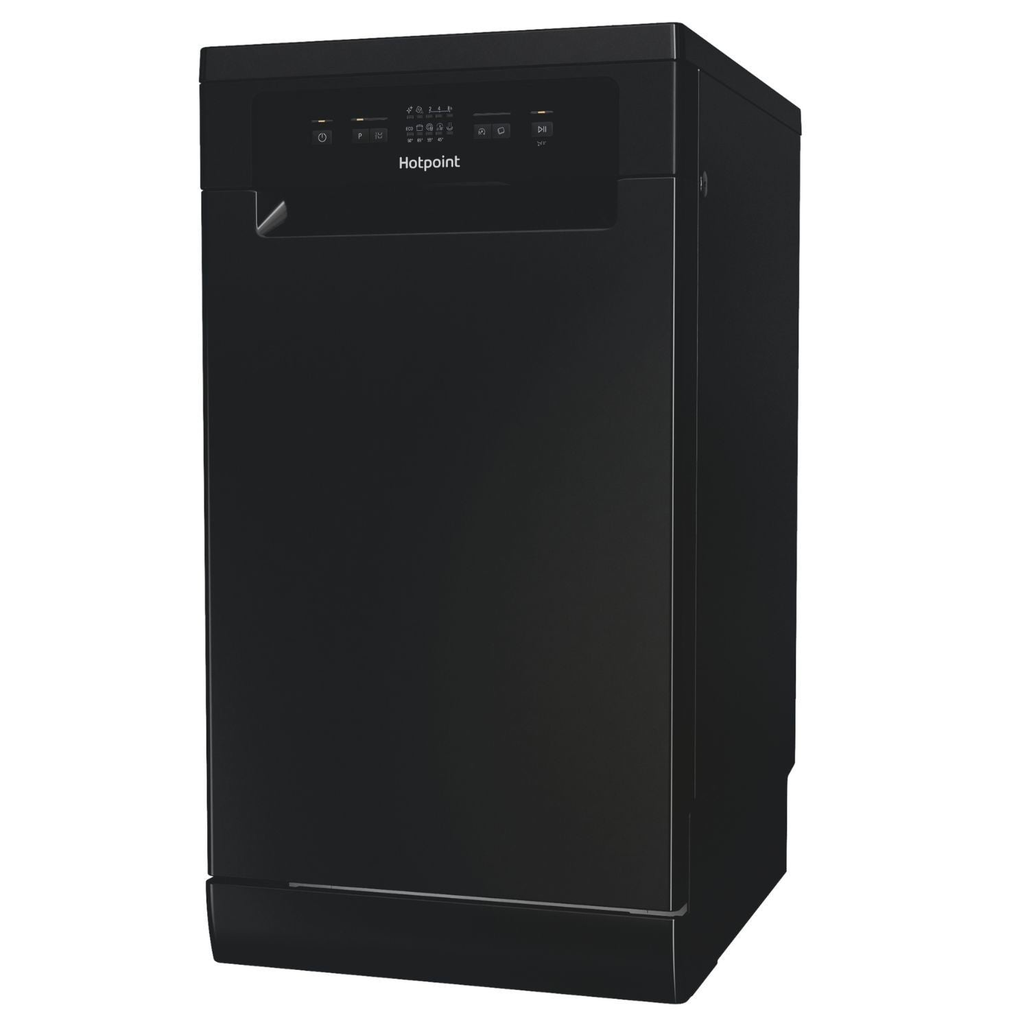 Hotpoint HP2FE10CS90BUK Freestanding Slimline Dishwasher 10 Place Setting Black