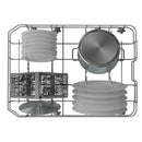 Hotpoint HP2FE10CS90SUK Freestanding Slimline Dishwasher 10 Place Setting Silver