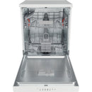 Hotpoint HP2FFC14BN6WUK Freestanding Dishwasher with ActiveDry 14 Place Settings White