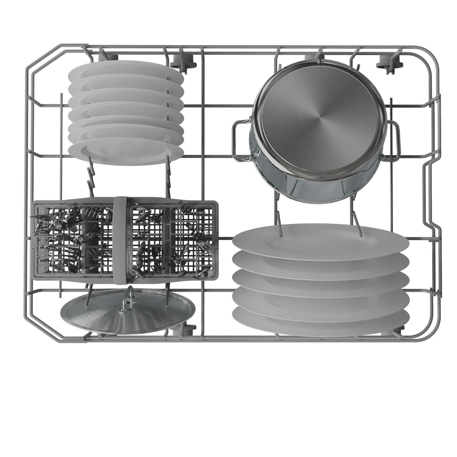 Hotpoint HP2IE10CS80UK Integrated Slimline Dishwasher 10 Place Settings