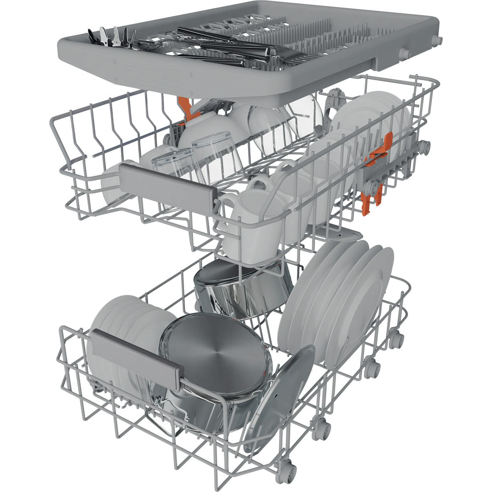 Hotpoint HP4ID11CS80UK Integrated Slimline Dishwasher with ActiveDry 11 Place Settings