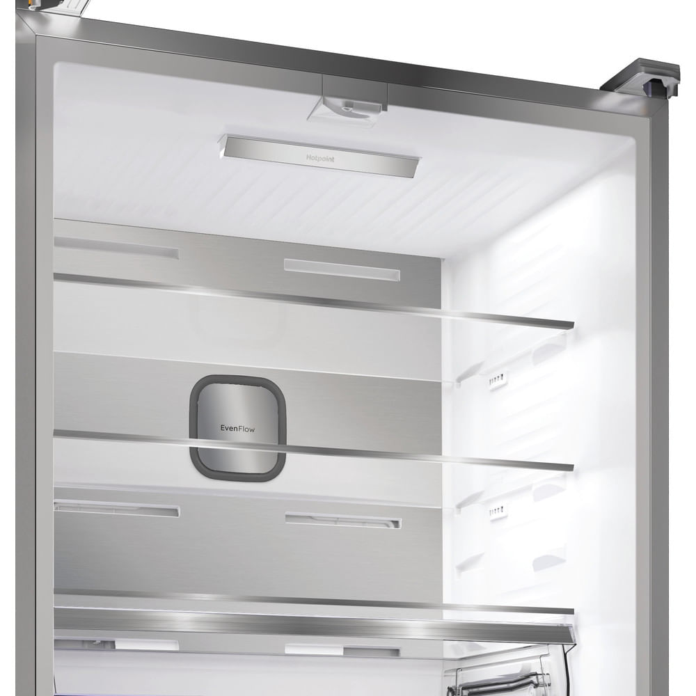 Hotpoint HPG2 6513 XBR4UK Dual No Frost American Fridge Freezer with VitalCare Dark Inox HPG26513XBR4UK