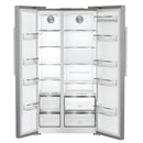 Hotpoint HPG26592XP4UK Side By Side Dual No Frost American Fridge Freezer Silver