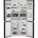 Hotpoint HPGF 6564 XK4UK Triple No Frost American Fridge Freezer with VitalCare Dark Inox HPGF6564XK4UK