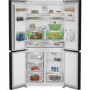 Hotpoint HPGF 6564 XK4UK Triple No Frost American Fridge Freezer with VitalCare Dark Inox HPGF6564XK4UK