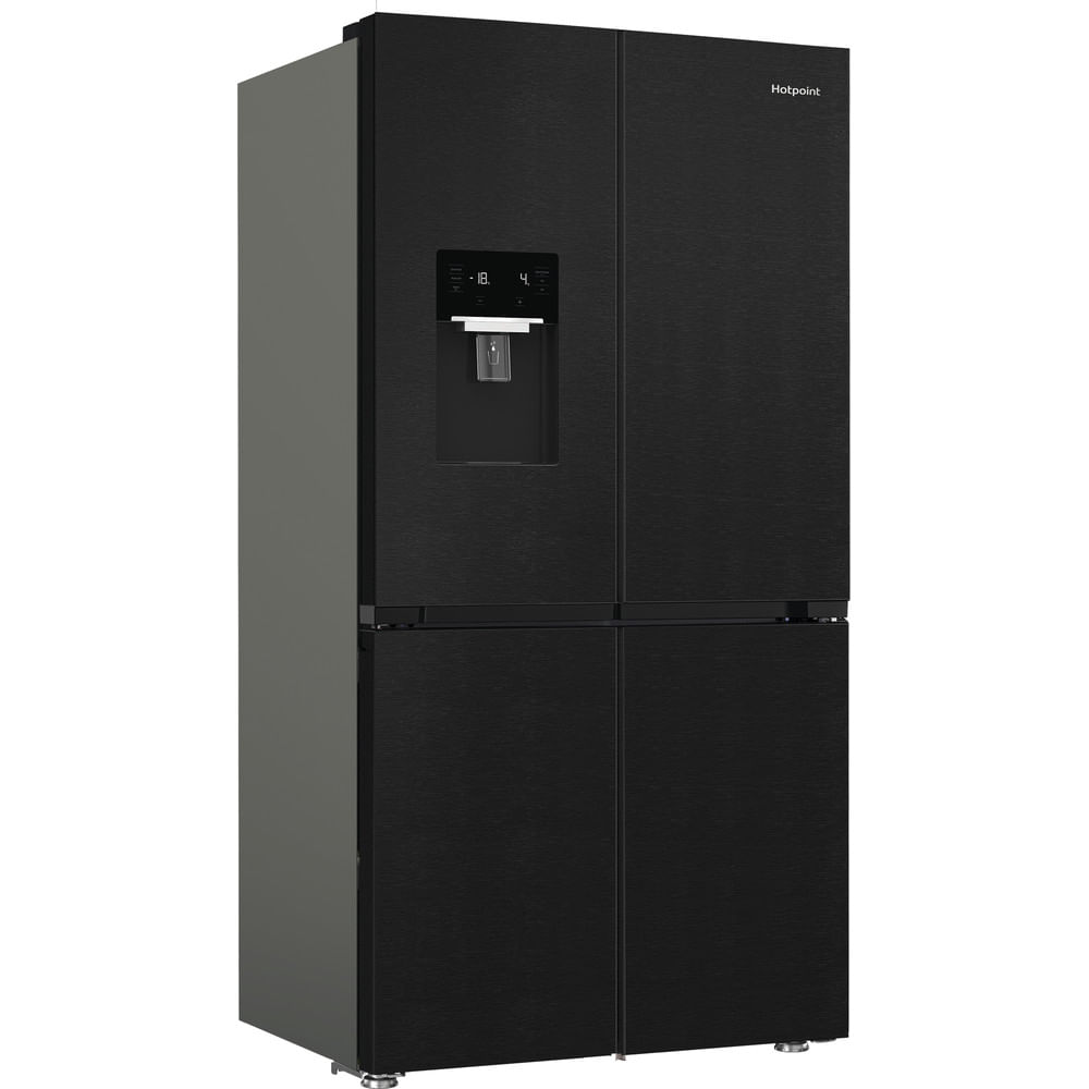 Hotpoint HPGF 6564 XK4UK Triple No Frost American Fridge Freezer with VitalCare Dark Inox HPGF6564XK4UK