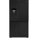 Hotpoint HPGF 6564 XK4UK Triple No Frost American Fridge Freezer with VitalCare Dark Inox HPGF6564XK4UK