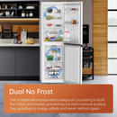 Hotpoint HPK 26403 W4UK Freestanding Dual No Frost 70/30 Fridge Freezer with Even Flow White HPK26403W4UK