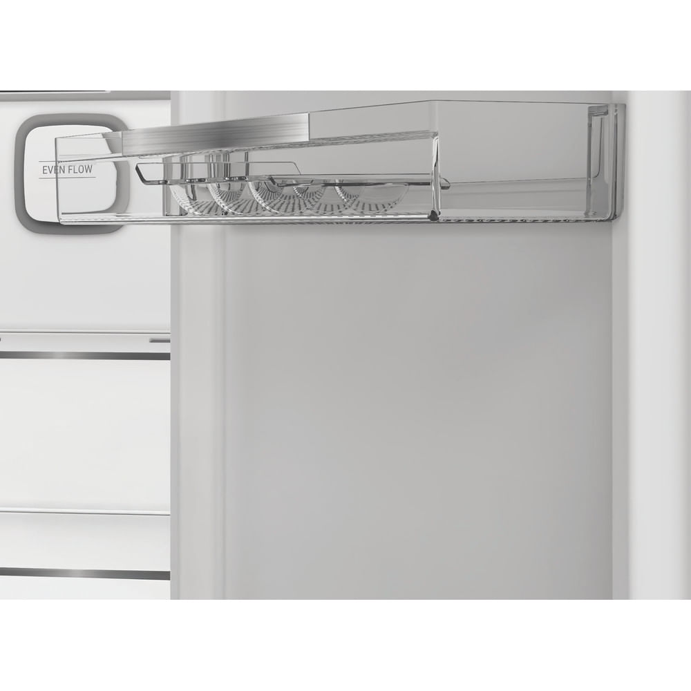 Hotpoint HPK 26403 XBR5UK Dual No Frost 70/30 Fridge Freezer with Even Flow Dark Grey HPK26403XBR5UK