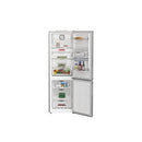 Hotpoint HPK26363WXP4UK Freestanding Dual No Frost Fridge Freezer With Even Flow Inox Inox