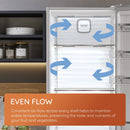 Hotpoint HPK26363XBR5UK Freestanding Dual No Frost Fridge Freezer Black