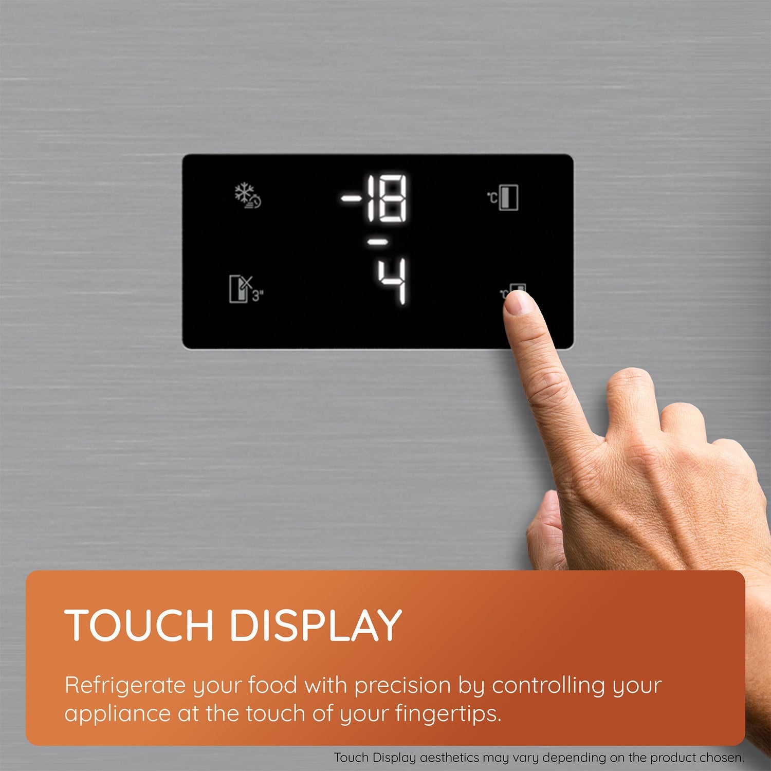 Hotpoint HPK26402XP4UK Freestanding Dual No Frost Fridge Freezer Silver