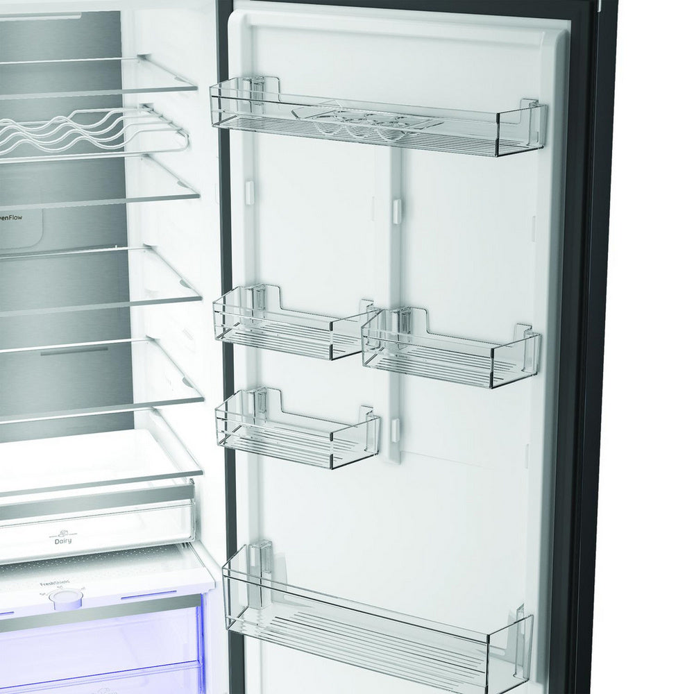 Hotpoint HPK26413XR6UKE Dual No Frost 70/30 Freestanding Fridge Freezer with VitalCare Black Steel
