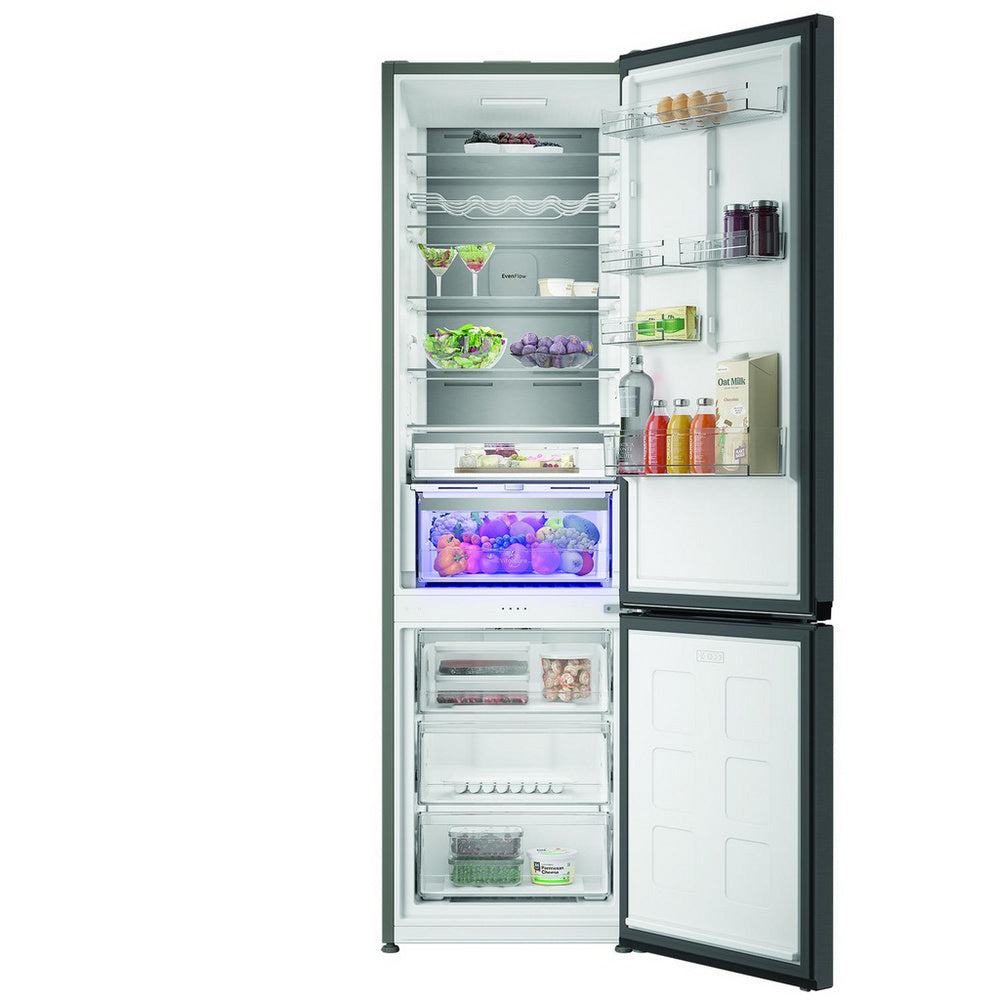 Hotpoint HPK26413XR6UKE Dual No Frost 70/30 Freestanding Fridge Freezer with VitalCare Black Steel