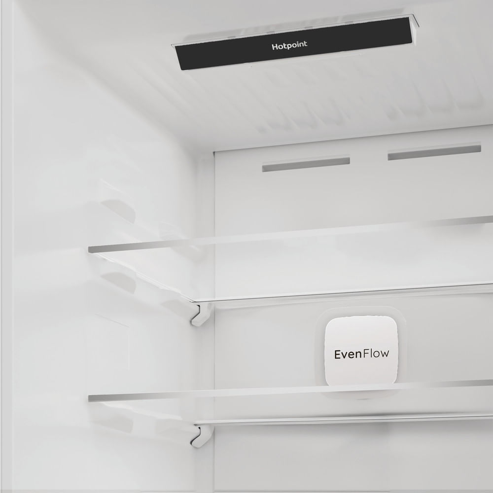 Hotpoint HPKF 6353 XP4UK Freestanding Dual No Frost 50/50 Fridge Freezer Silver HPKF6353XP4UK