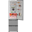 Hotpoint HPKF5351XP4UK Dual No Frost Freestanding Fridge Freezer with Even Flow Inox