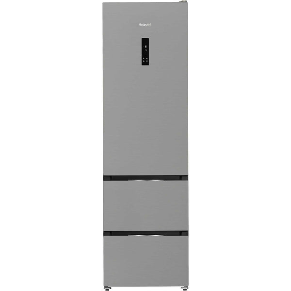 Hotpoint HPKF5351XP4UK Dual No Frost Freestanding Fridge Freezer with Even Flow Inox