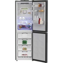 Hotpoint HPKF6353XBR4UK Freestanding Dual No Frost 50/50 Fridge Freezer with VitalCare Dark Inox
