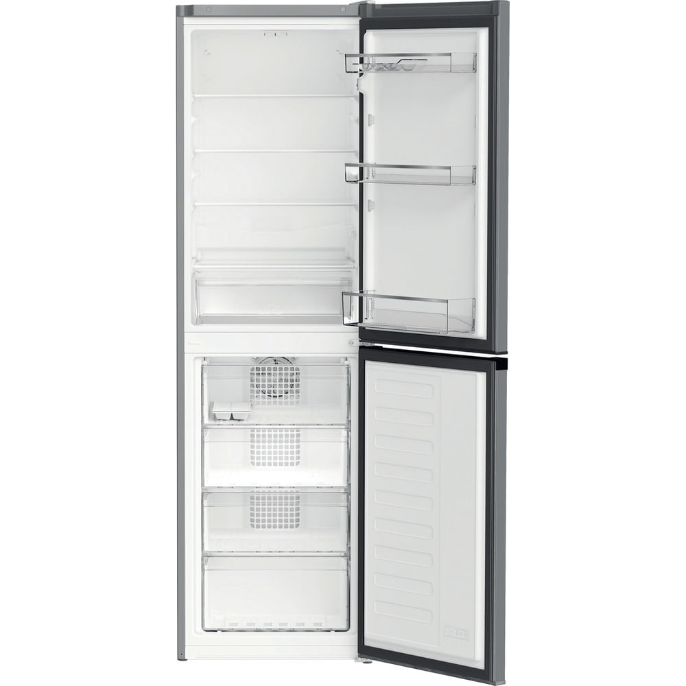 Hotpoint HPKH 1261 S4UK Freestanding No Frost 50/50 Fridge Freezer Silver HPKH1261S4UK