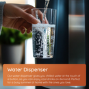 Hotpoint HPKH 1261W W4UK Freestanding No Frost 50/50 Fridge Freezer with Water Dispenser HPKH1261WW4UK