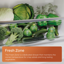 Hotpoint HPKH 1261W W4UK Freestanding No Frost 50/50 Fridge Freezer with Water Dispenser HPKH1261WW4UK