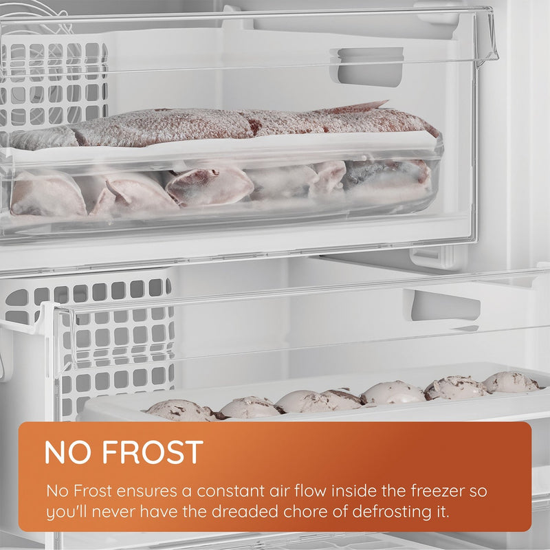 Hotpoint HPKH1261W4UK Freestanding No Frost Fridge Freezer White