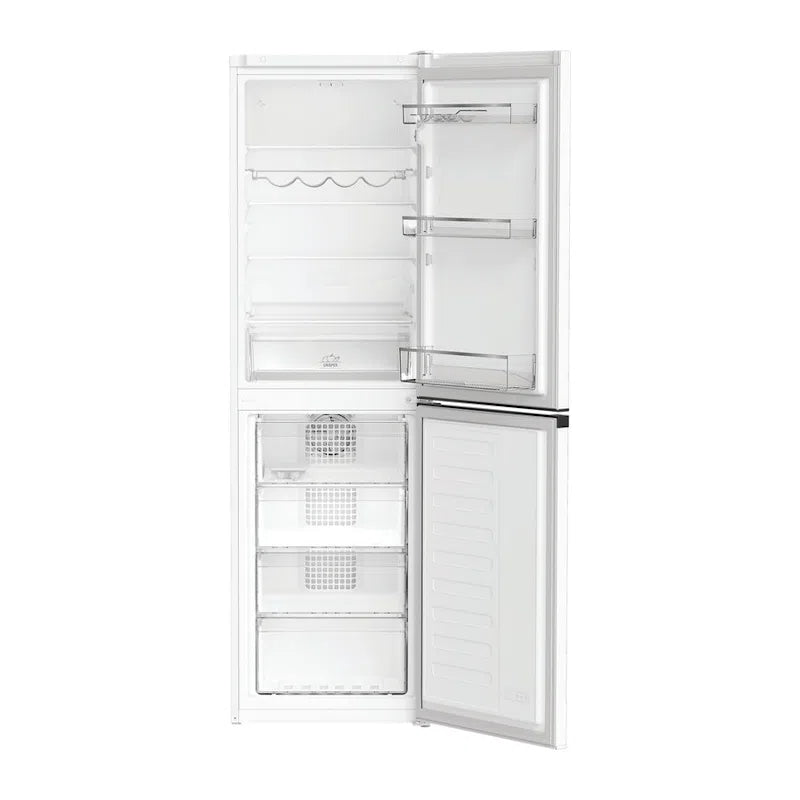 Hotpoint HPKH1261W5UK Freestanding No Frost 50/50 Fridge Freezer with Bottle Rack White