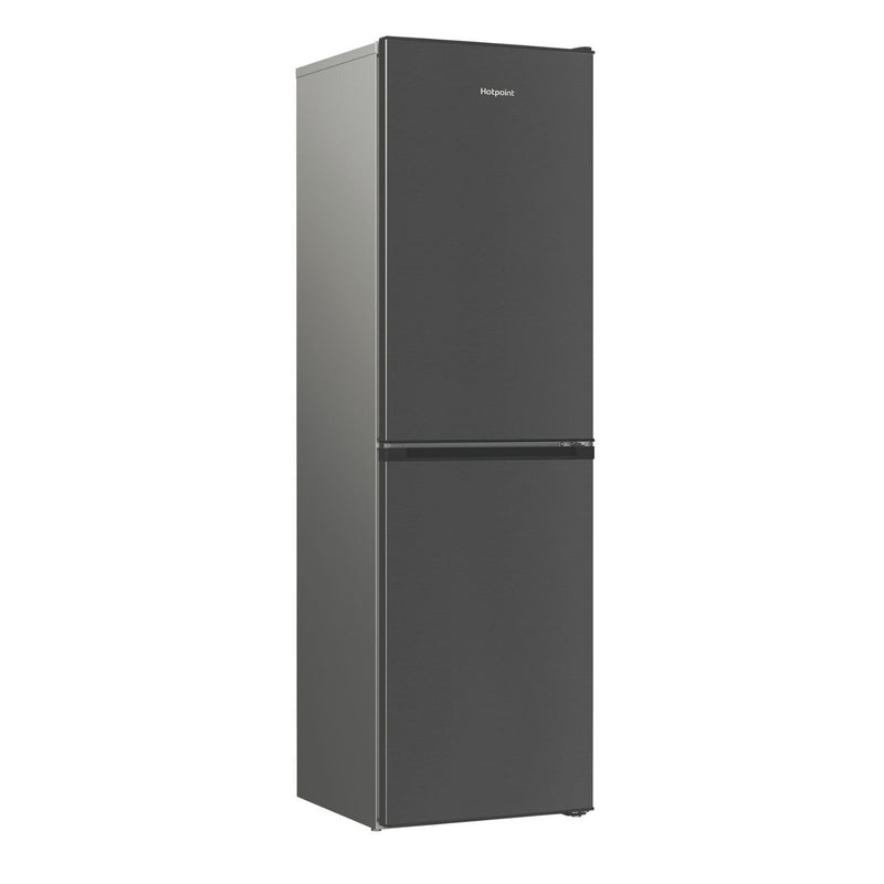 Hotpoint HPKH1261XBR4UK Freestanding No Frost Fridge Freezer Dark Grey