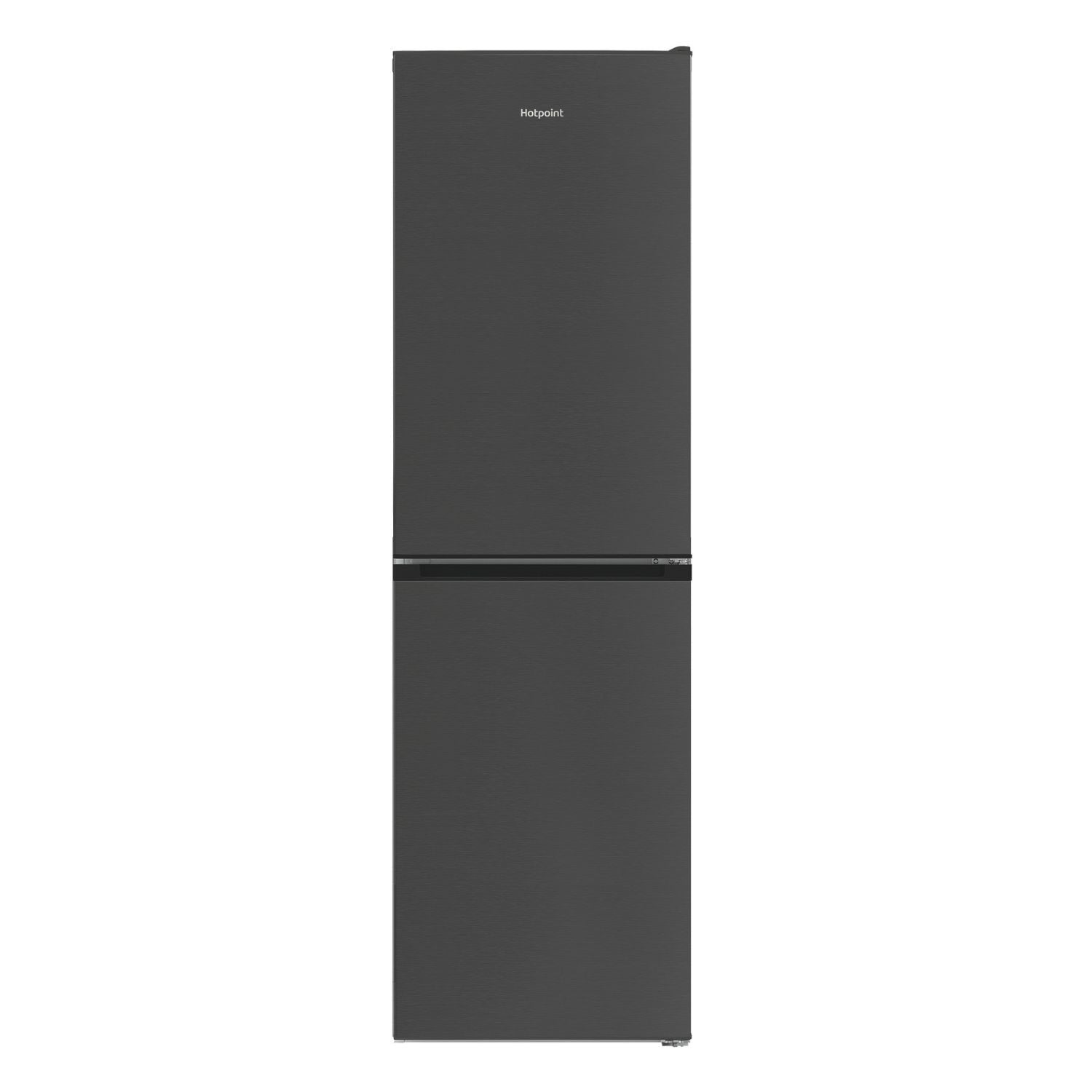 Hotpoint HPKH1261XBR4UK Freestanding No Frost Fridge Freezer Dark Grey