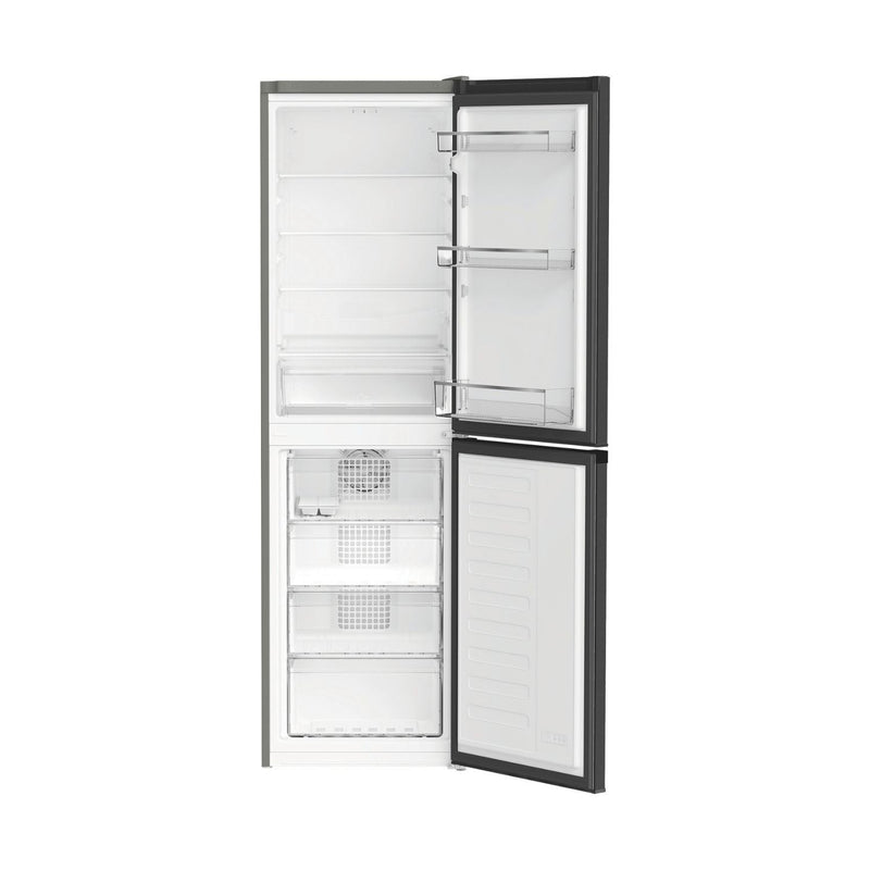 Hotpoint HPKH1261XBR4UK Freestanding No Frost Fridge Freezer Dark Grey